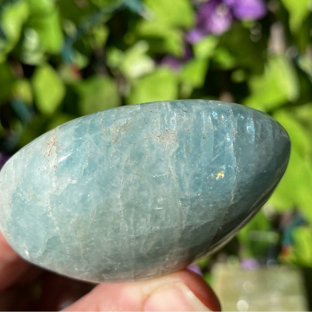 Blue Celestite Heart - Picture 9 of 15